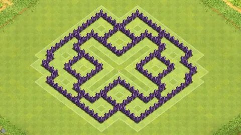 Clash of Clans Town Hall 7 Defense (CoC TH7) BEST Farming Ba