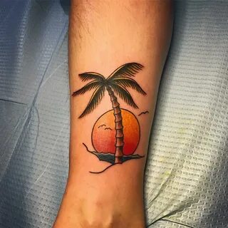 Superb Palm Tree Tattoo Designs Meaning - Djenne Tattoos Ide