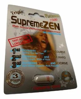 Supreme Zen Platinum 3500 All Natural Capsules That Boost Li