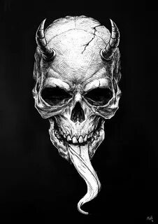 Skull of love by bmutt Skulls drawing, Skull art, Skull artw