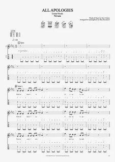 All Apologies by Nirvana - Guitar & Vocals Guitar Pro Tab my