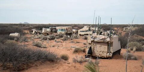 We got up-close to a Bradley fighting vehicle - and saw how 