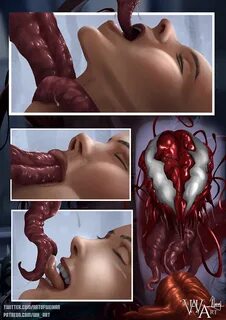 WH Art- Sexual Symbiotes 2 - Ties That Bind (Spider-Man) * P