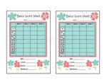 Free Printable Bunco Cards Bunco! Pinterest Bunco Score Shee
