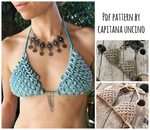PDF-file for Crochet PATTERN Ariella Mermaid Crochet Bikini 