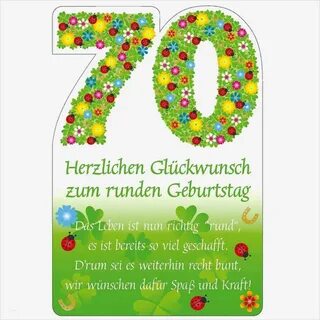 Top 20 Geburtstagswünsche Zum 70 - Beste Wohnkultur, Basteli