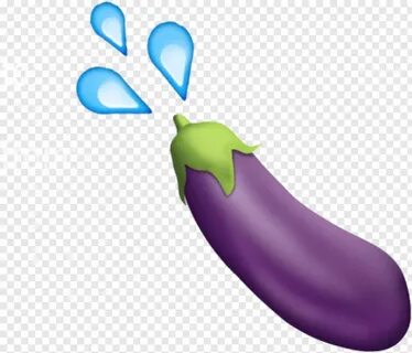 Eggplant Emoji - Emoji Eggplant Png, Png Download - 445x381 