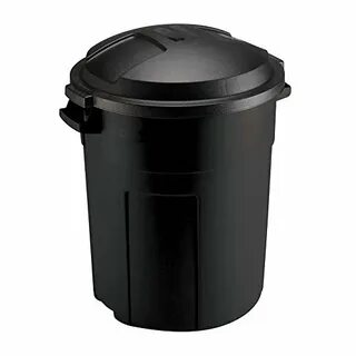 2 pc 45 Gallon Wheeled Trash can Garbage Container Outdoor P
