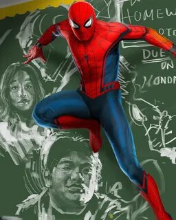 SPIDER-MAN: HOMECOMING Concept Artist Reveals Some Amazing U