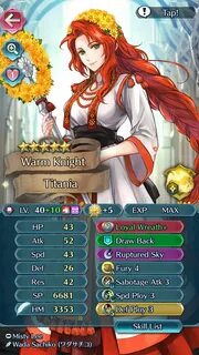 The V!Titania I use in AR offense just got her last merge - 