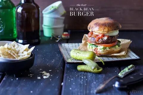 The Best Black Bean Burger - We're Parents