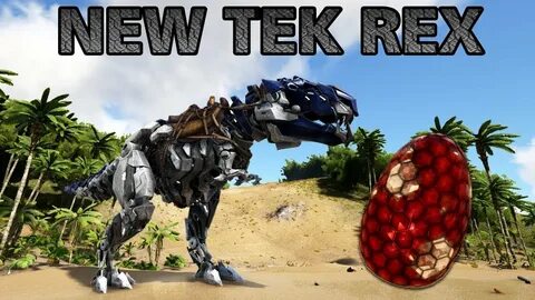 ARK NEW WILD TEK REX! ARKAEOLOGY EVENT - YouTube