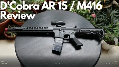 Dcobra AR15 M416 review - YouTube