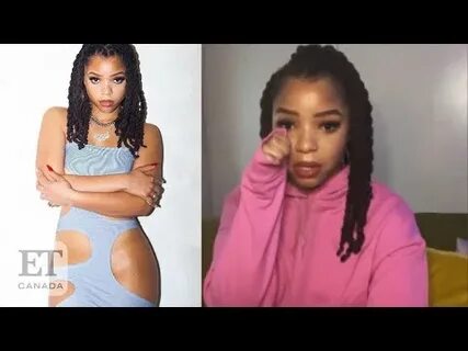 Chloe Bailey Cries Over Instagram Backlash - YouTube