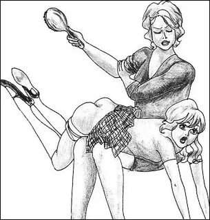 Handprints Spanking Drawings Gallery #9