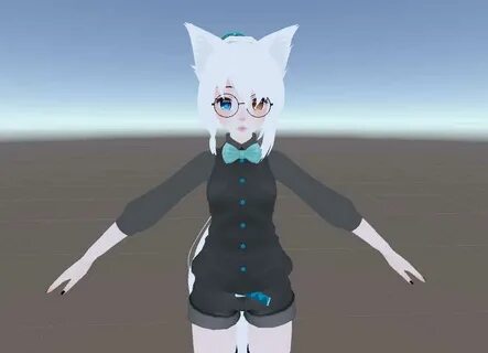 Cute Fox (Eye Tracking, Visemes, Dynamic Bones, ... VRCMods