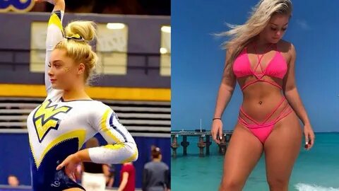 Most Beautiful Female Gymnasts On And Off The Floor - YouTub