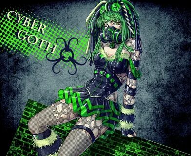 Cyber Goth Final by Tropic02 on deviantART Cybergoth, Cyberp