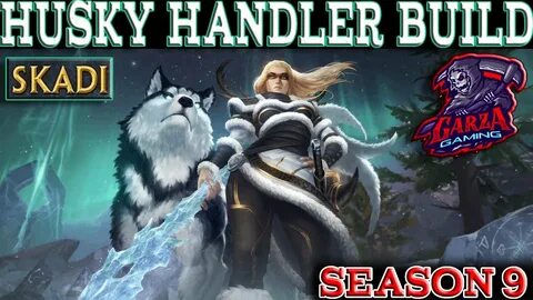 Skadi SMITE Arena "Husky Handler" High Damage Build (Her Dog