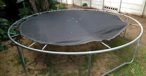 Broken trampolines are a lot more functional than you think.