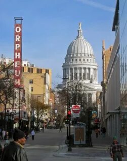 State Street Madison wisconsin, Wisconsin travel, Wisconsin