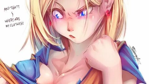 Android 18 Dragon Ball FanArt Speed Painting - YouTube