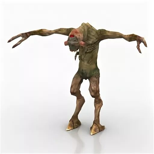 Vortigaunt Half-Life game N030515 - 3D model (*.gsm+*.3ds+*.