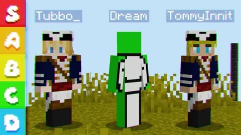 The Best 16 Ranking Dream Smp Minecraft Skins All Together -