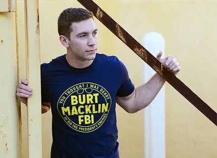 Parks and Recreation Burt Macklin FBI T-Shirt - PopCult Wear