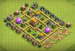 Clash Of Clans Town Hall Level 5 Defense - TH5 War Base 10 -
