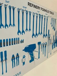 SHADOW BOARD- SMALL TOOLS- FOOD INDUSTRY Garage design, Work