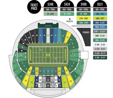 Gallery of 38 bright stanford stadium seating chart - autzen