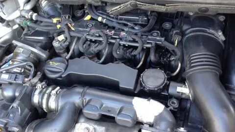 Peugeot 307 1,6 HDI silnik - YouTube