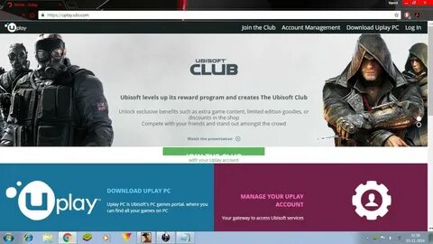 HOW TO DOWNLOAD UPLAY FOR PC - YouTube