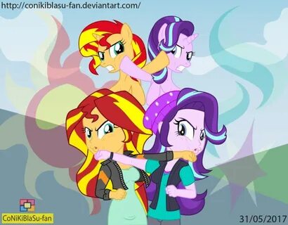 Sunset Shimmer vs Starlight Glimmer - EXPECTATION by CoNiKiB