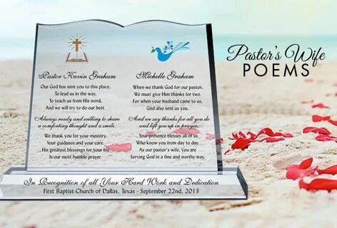 Pastor’s Wife Poems Wife poems, Pastors appreciation, Pastor