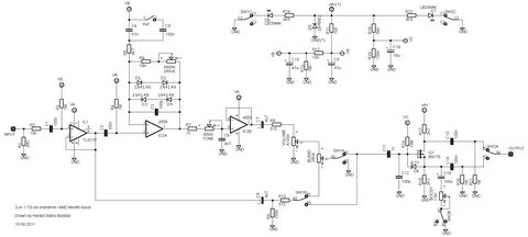 2-in-1 TS-derivative overdrive & boost - SabroTone