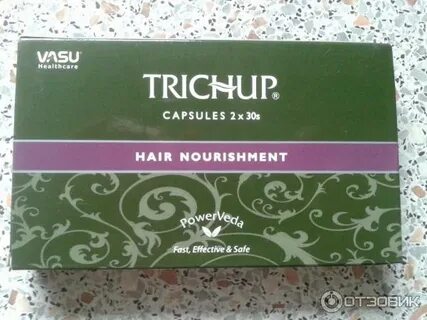 Отзыв о Капсулы для роста волос Vasu Trichup Hair Capsule По