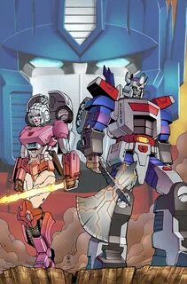 IDW Optimus Prime #10 Sketches and Full Color Cover - Transf