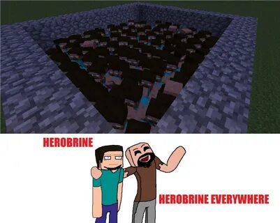 Minecraft herobrine Memes