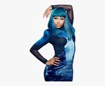 Nicki Minaj Png Image - Nicki Minaj 2010 Hair Blue , Transpa