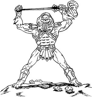 Coloring Warlord Kolorowanki Skeletor Darmowe Tyrannical 66k