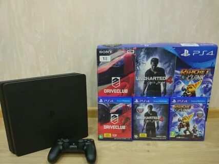 Sony Playstation 4 slim 1tb (CUH-2008B) - купить в Москве, ц