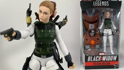 Marvel Legends Yelena Belova Black Widow Crimson Dynamo BAF 