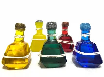 Skyrim potion bottles Etsy