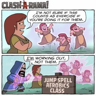 Clash of Clans в Твиттере: "Purple Jump Spells?! What is thi