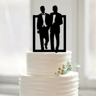 Same Sex Cake Topper,gay Cake Topper For Wedding,wedding Cak