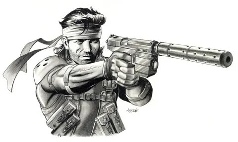 Solid Snake " LostonWallace.com