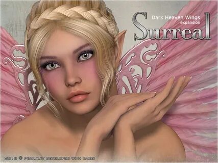Surreal - Dark Heaven Wings 2022 - Free Daz 3D Models