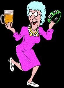 Animated GIFs graphic Old lady cartoon, Old lady dancing, Fu